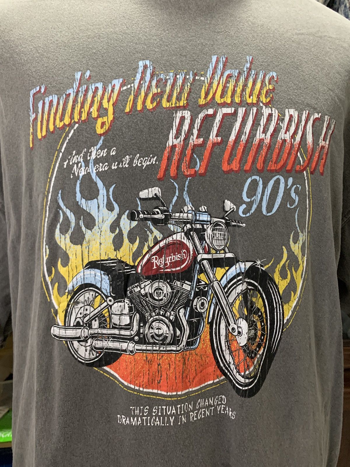 Japanese Brand Back number Refurbish Tee Size US L / EU 52-54 / 3 - 2 Thumbnail