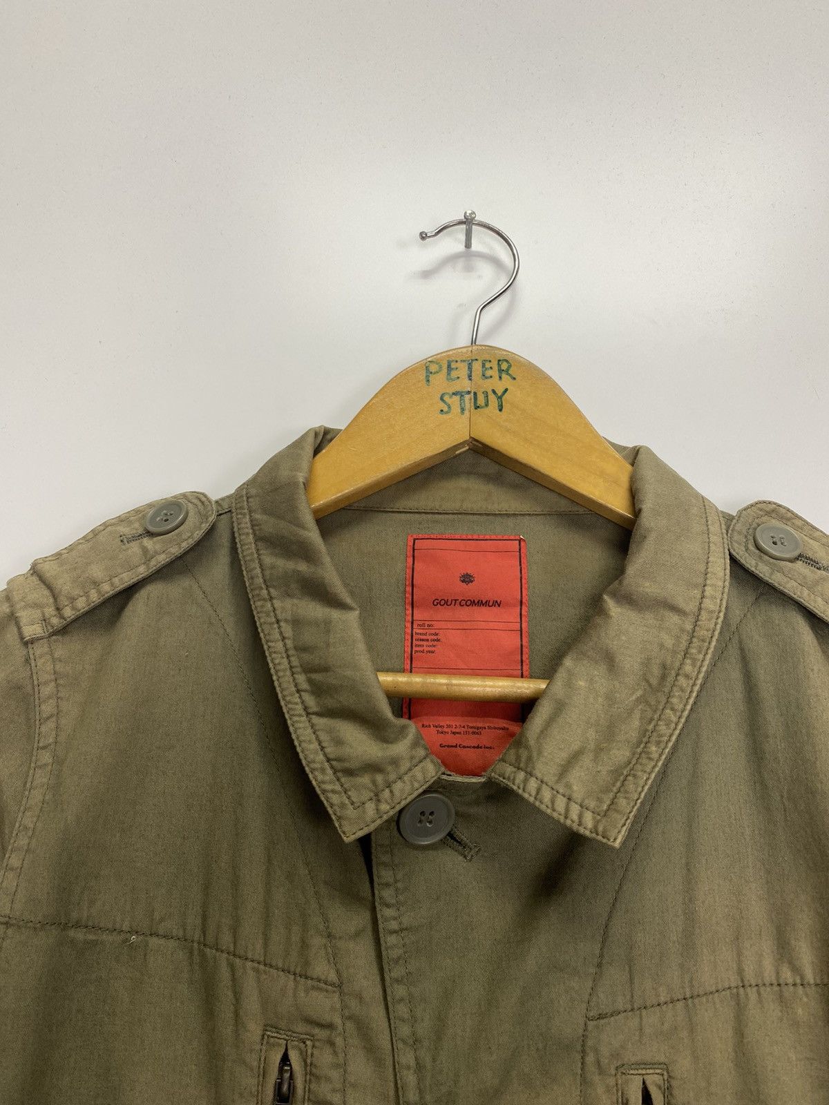 Designer × Japanese Brand Gout Commun Jacket Size US S / EU 44-46 / 1 - 6 Thumbnail