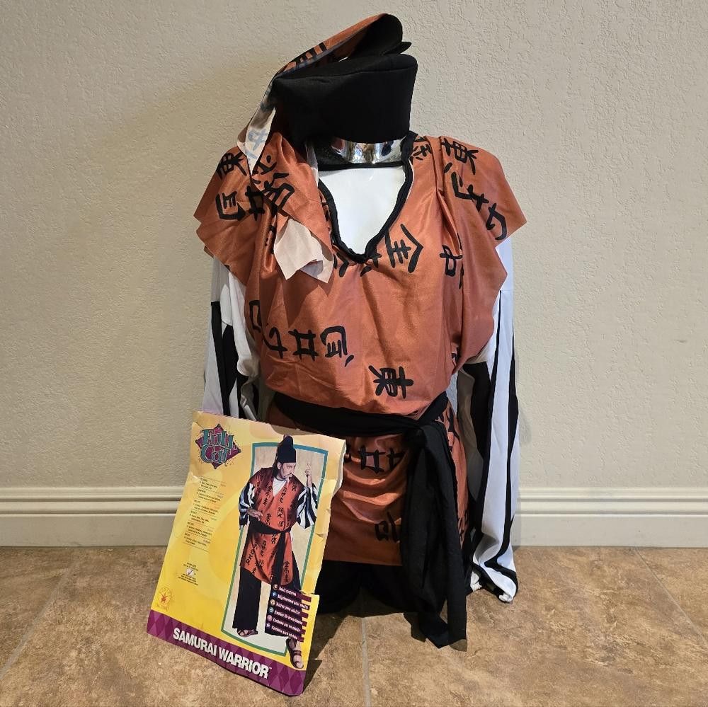 Designer Samurai Warrior Adult Costume Size ONE SIZE - 1 Thumbnail