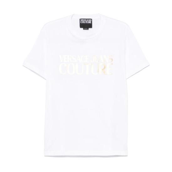 VERSACE Men T-Shirts 78GAHT05 CJ00T G03 WHITE