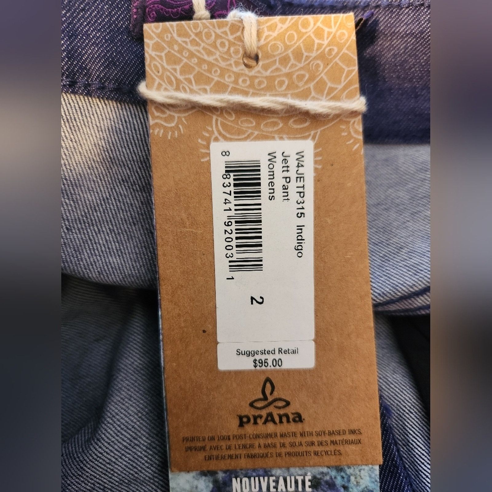 Prana NWT Prana Jett Pants 2/26 Size 26" / US 2 / IT 38 - 8 Thumbnail