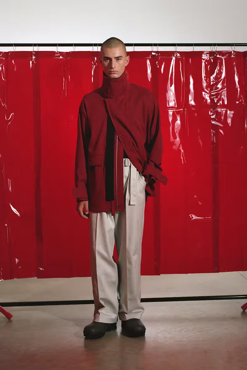 Kiko Kostadinov 0004 Virgin Wool Fireman Coat Size US M / EU 48-50 / 2 - 8 Thumbnail
