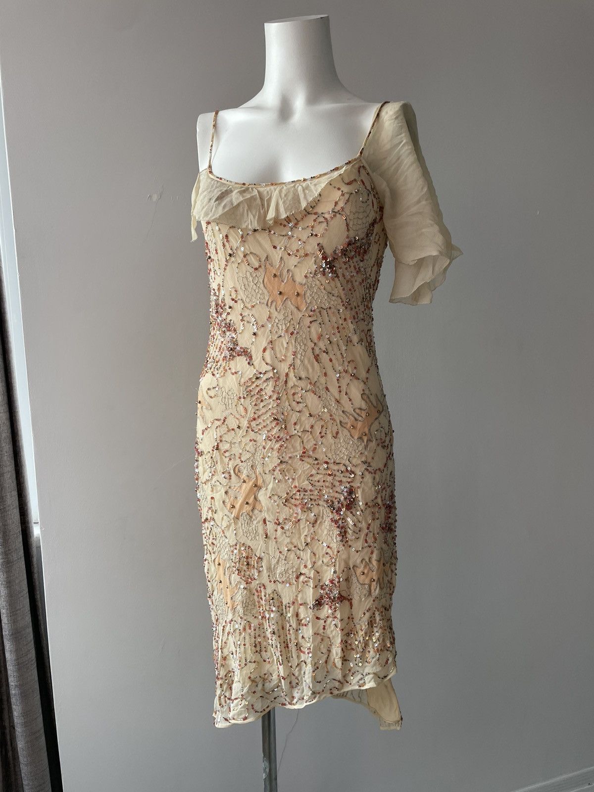 Vintage y2k silk dress Size L / US 10 / IT 46 - 12 Thumbnail