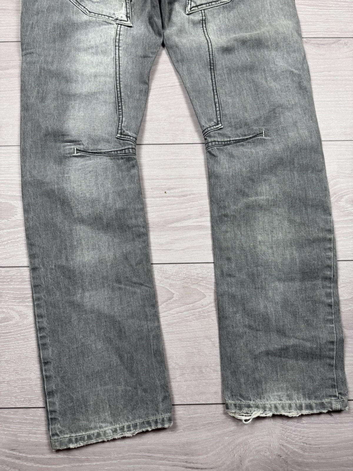 Absolut Joy Absolut Joy Einstein Distressed Denim Jeans XL sz Size US 36 / EU 52 - 6 Thumbnail