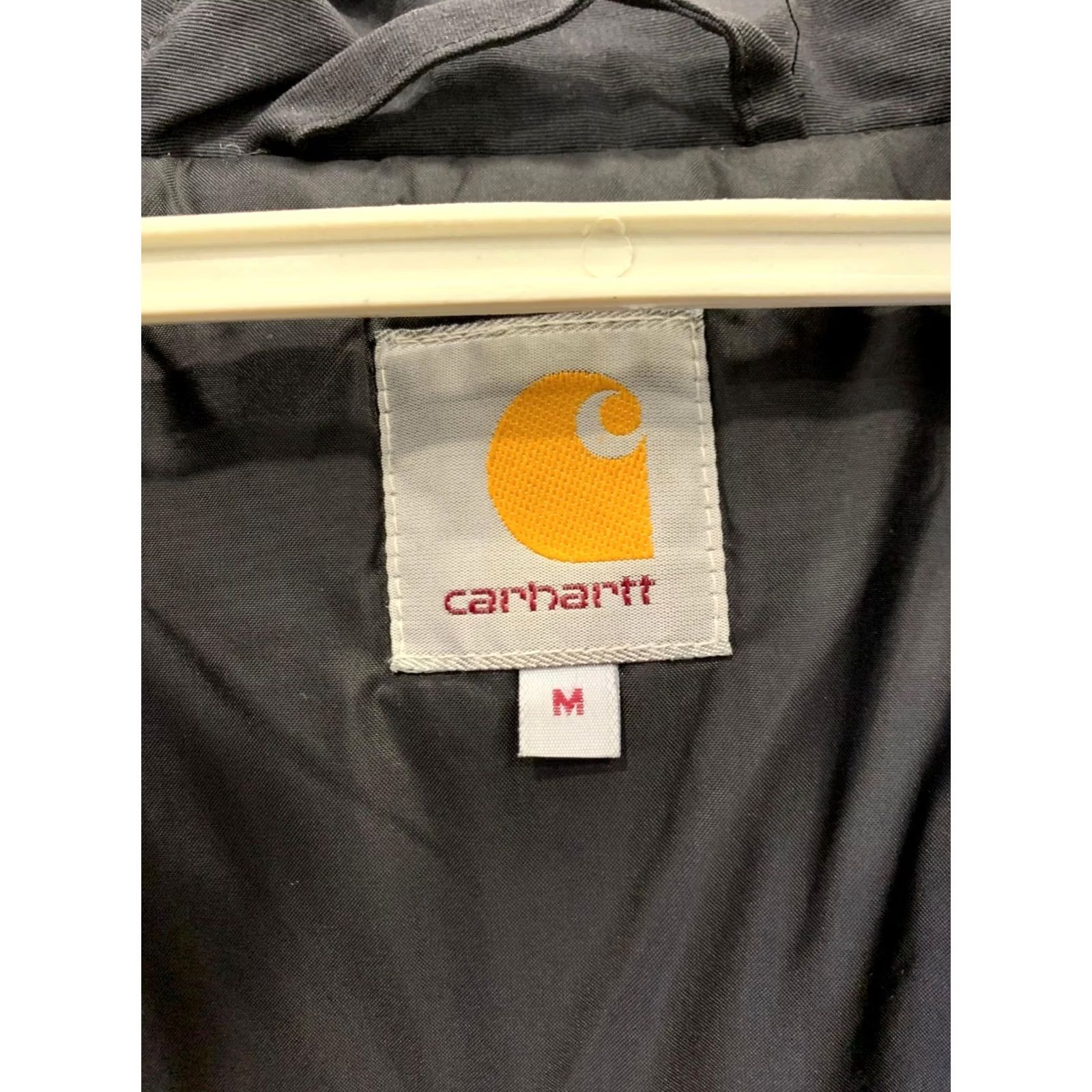 Carhartt Carhartt Hooded Insulated Jacket Black Workwear Coat Men's M Size US M / EU 48-50 / 2 - 3 Thumbnail