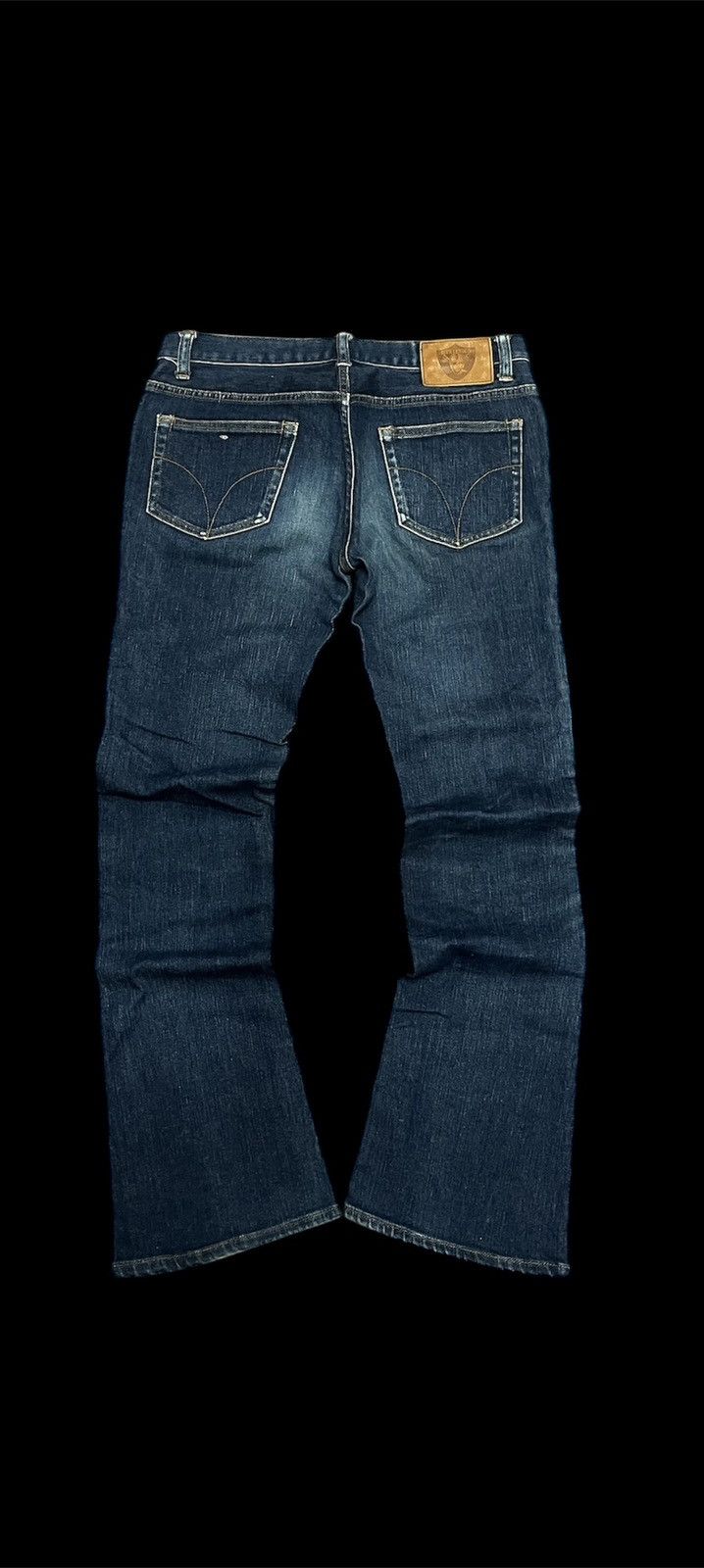 Hysteric Glamour HYSTERIC GLAMOUR FLARED JEANS x IF SIX WAS NINE x VINTAGE Size 31" - 3 Thumbnail