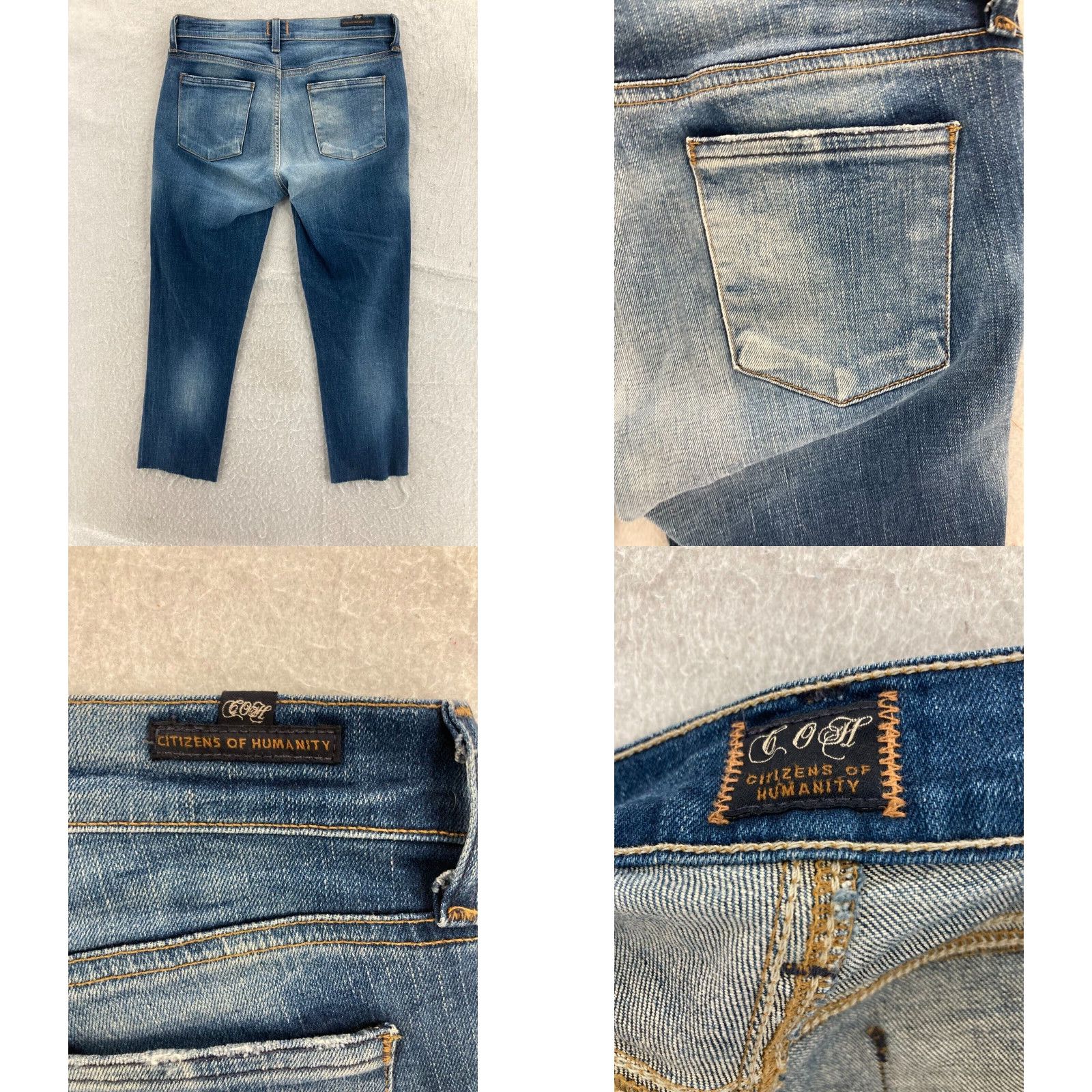 Citizens Of Humanity Citizens of Humanity Womens 25 Blue Avedon Low Waist Skinny Jeans Size 28" / US 6 / IT 42 - 8 Thumbnail