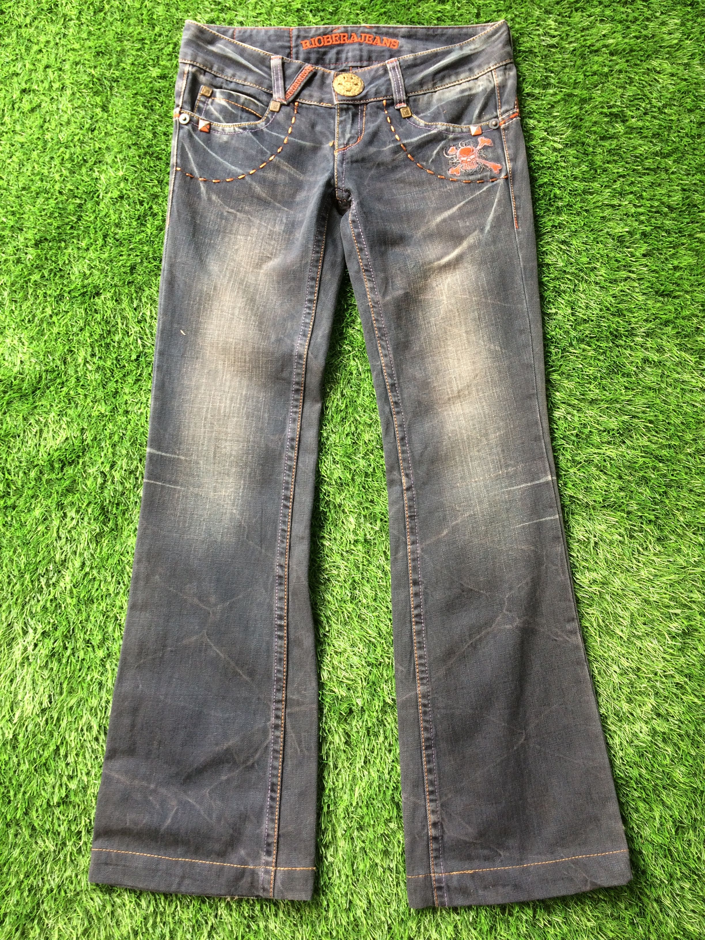Japanese Brand Riobera Bootcut Japanese Denim Jeans D-709 Size 26" / US 2 / IT 38 - 2 Thumbnail
