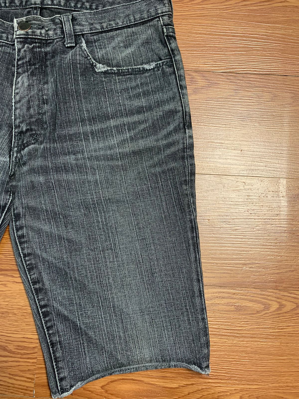 Number (N)ine SS04 “Dream Baby Dream” Double Pocket Shorts Denim Size US 33 - 6 Thumbnail