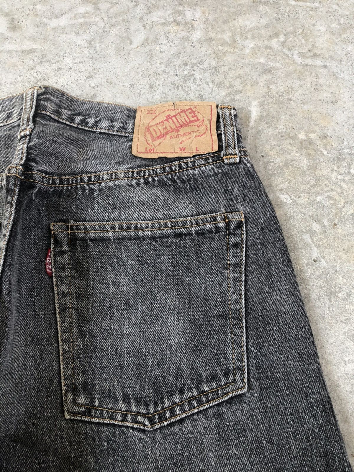 Denime Denime Orizzonti Distressed Jeans Selvedge Denim Size US 30 / EU 46 - 18 Thumbnail
