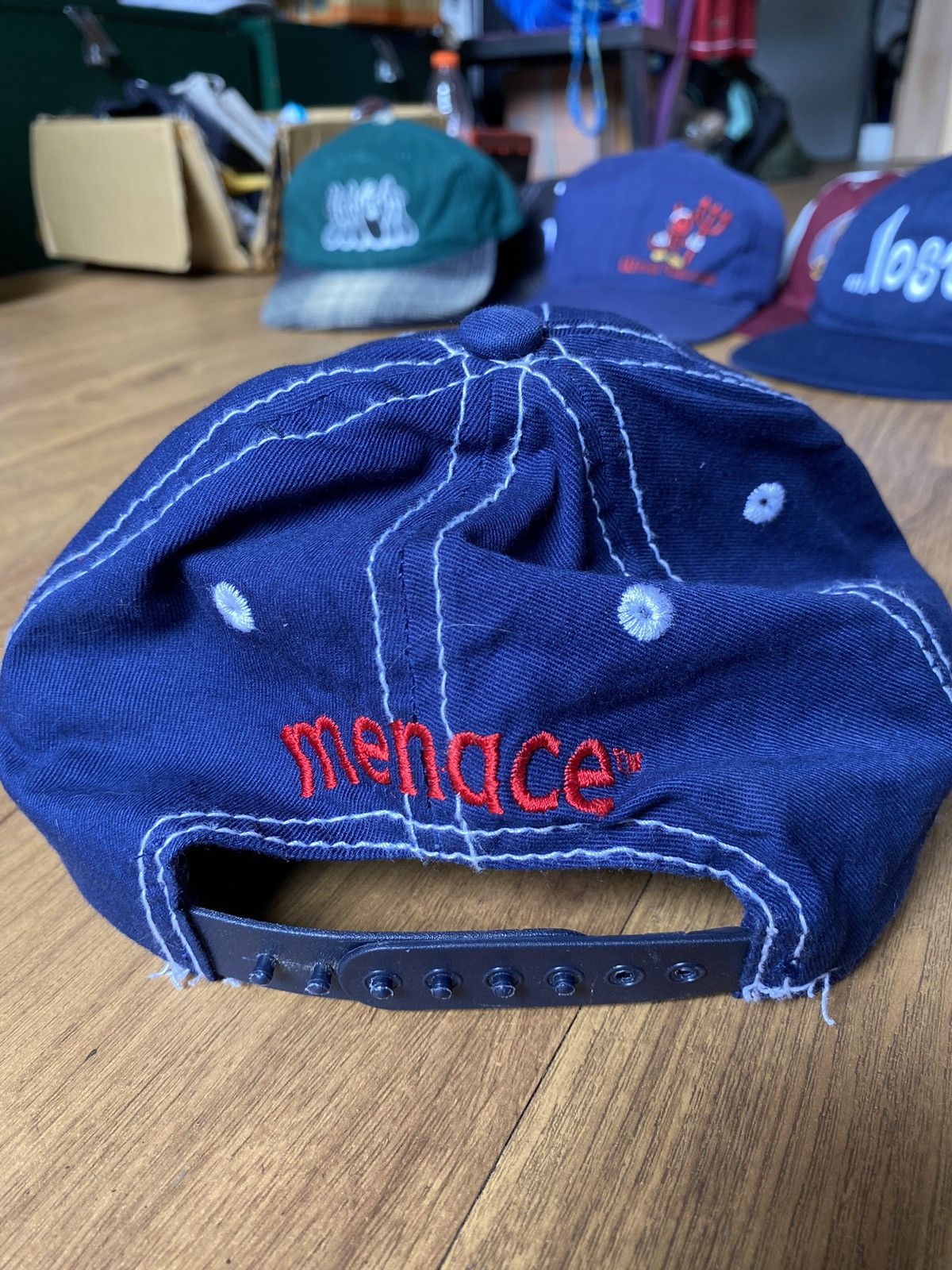 Menace × Vintage Vintage Menace Skateboard six panel Size ONE SIZE - 3 Thumbnail