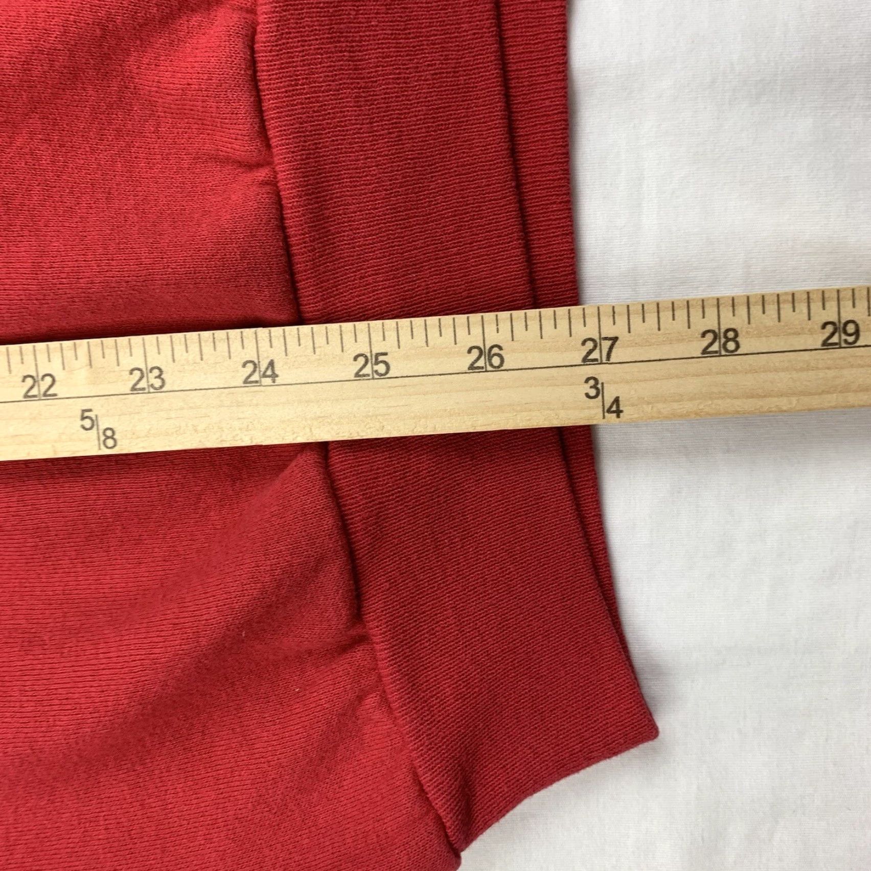 Lee VINTAGE Lee Sweatshirt Shirt Adult XL Red Jesus Christ Lord Savior 90s Christmas Men Pullover Crew Neck Mens Size US XL / EU 56 / 4 - 7 Thumbnail