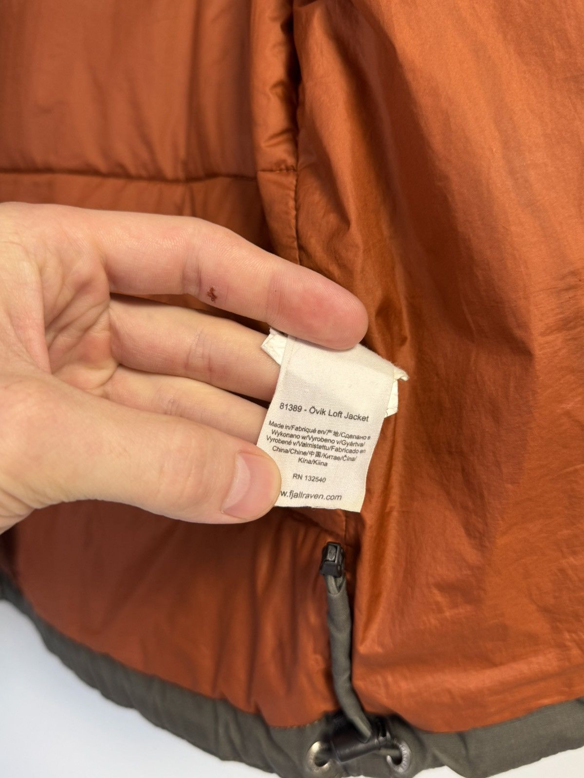 Fjallraven × Vintage Fjallraven Ovik Loft G-1000 Padded Mens Cotton Blend Jacket Size US M / EU 48-50 / 2 - 15 Thumbnail