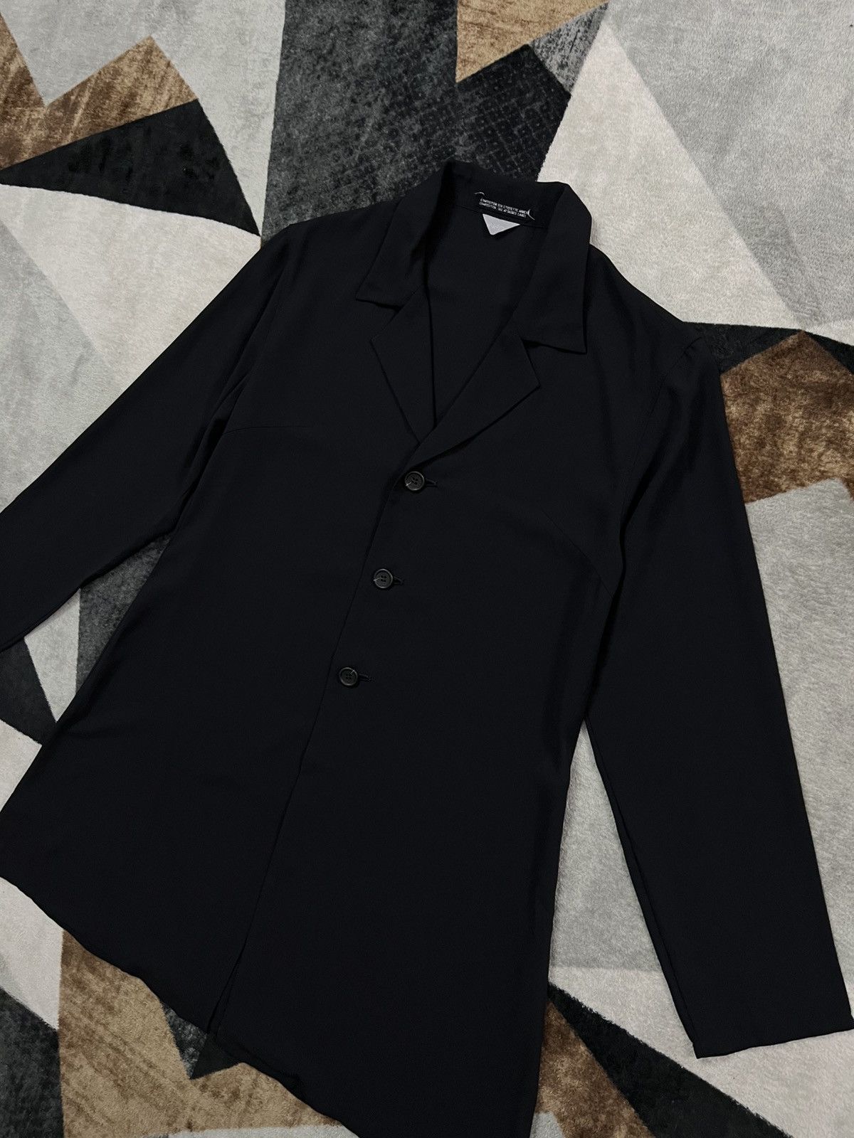 Yohji Yamamoto Ined Yohji Yamamoto Avant Garde Sheer Long Shirt Size US M / EU 48-50 / 2 - 8 Thumbnail
