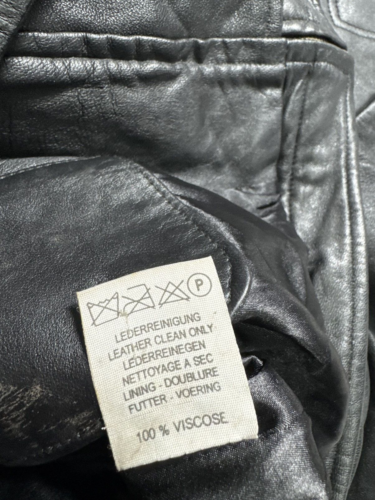 Yamaha Yamaha Leather Moto Jacket Big Logo Rare Bike Size US M / EU 48-50 / 2 - 9 Thumbnail