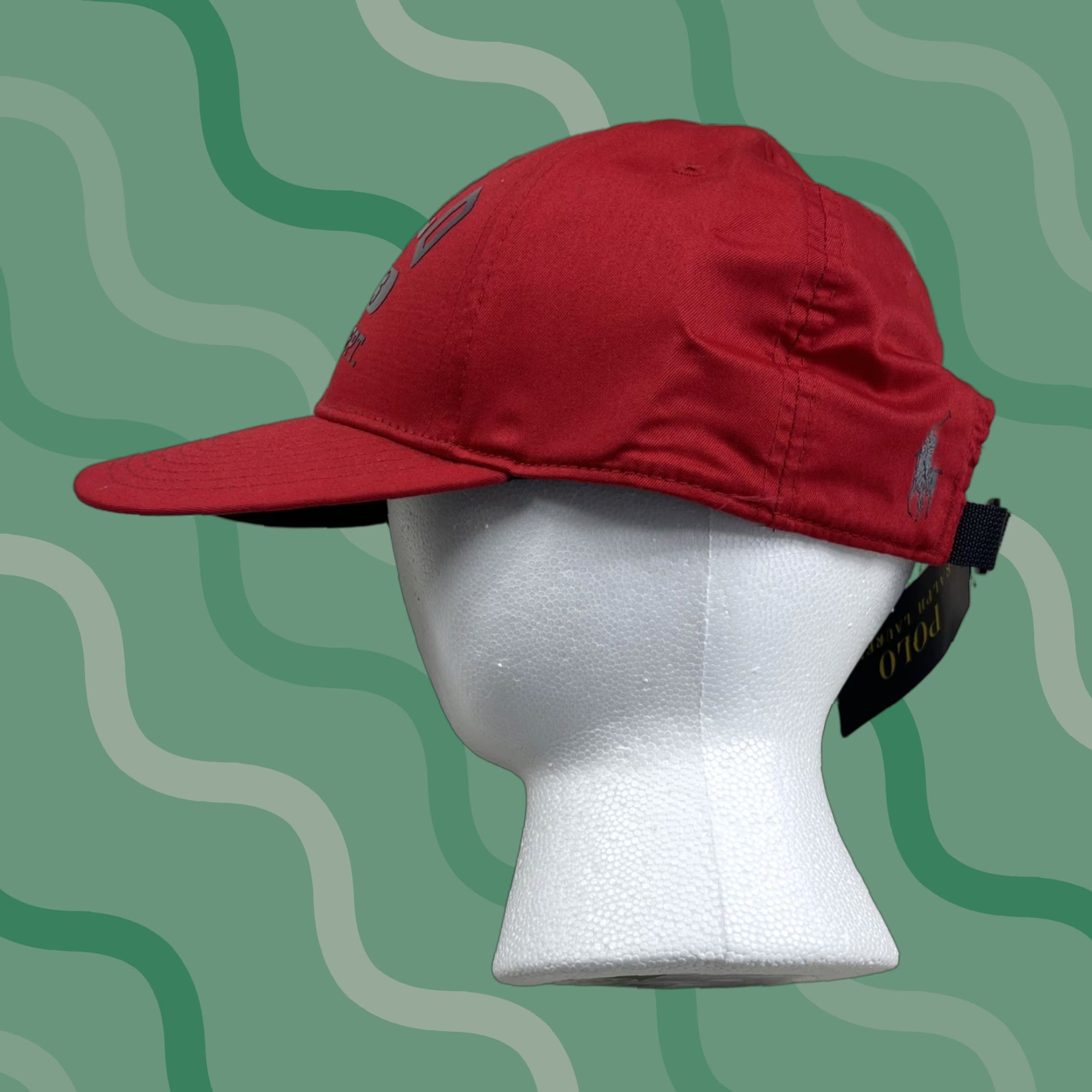 Polo Ralph Lauren Polo Ralph Lauren Hat Sports 1993 Red Rugby Strapback Adjustable Men Baseball Cap Logo Size US M / EU 48-50 / 2 - 1 Thumbnail
