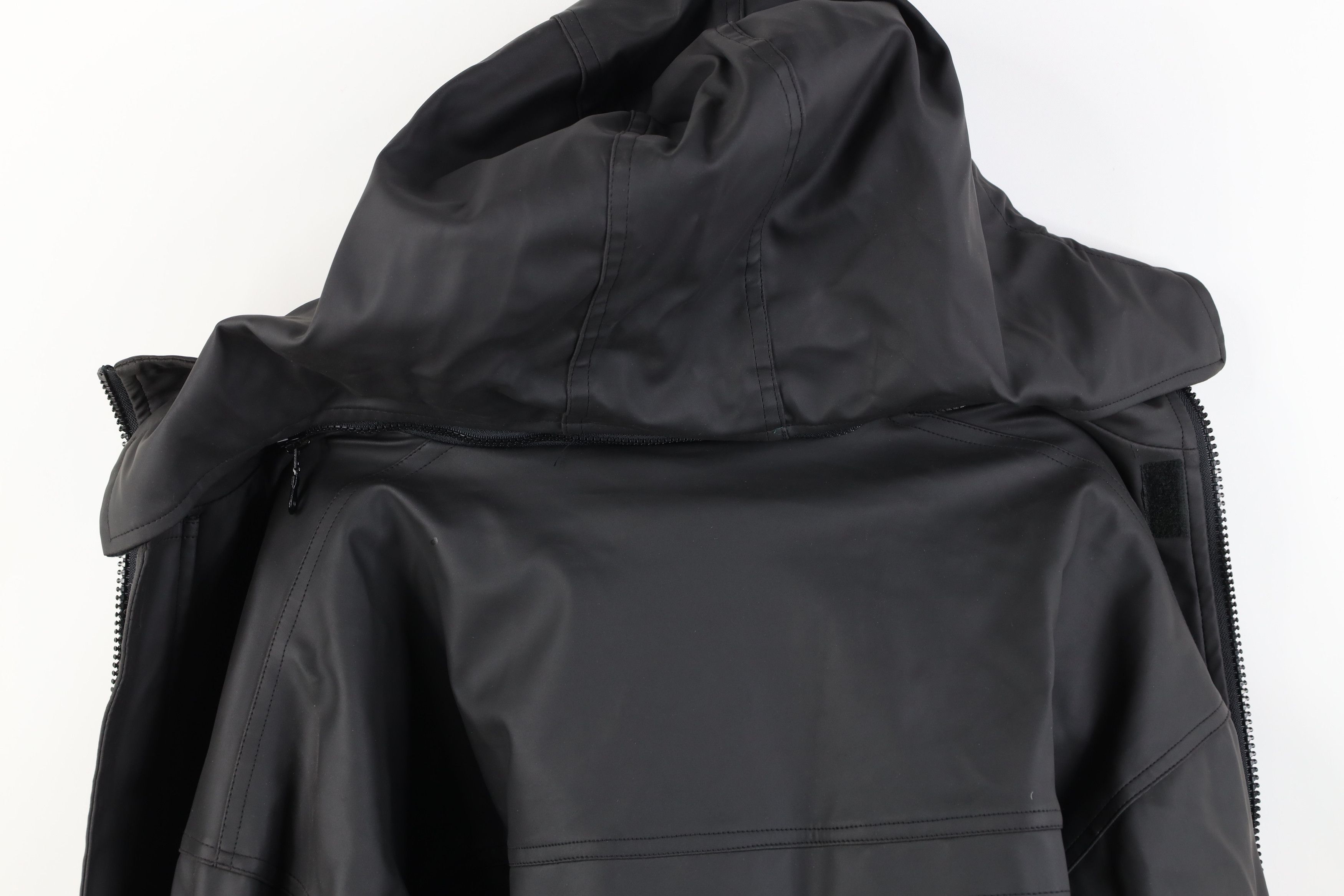 Vintage Deadstock Vintage 90s Streetwear Waterproof Hooded Jacket Size US XXL / EU 58 / 5 - 12 Thumbnail
