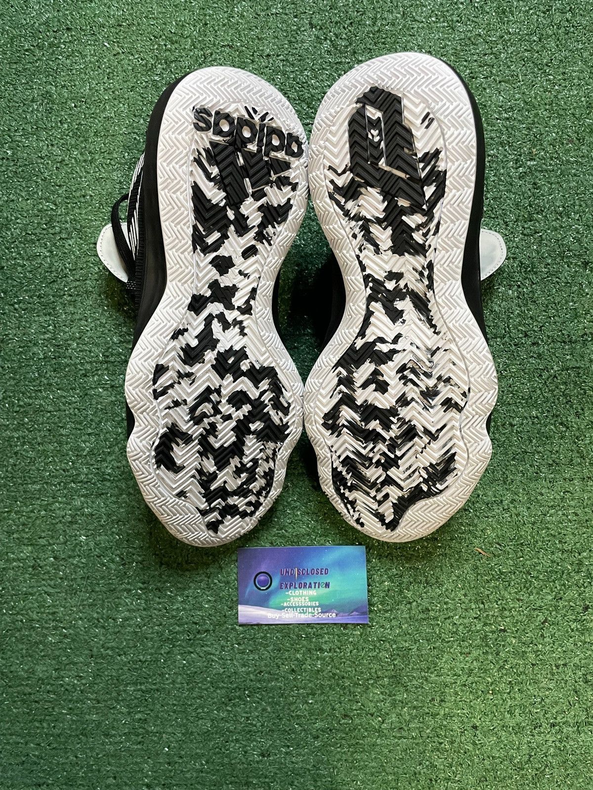 Adidas Adidas dame 6 black white hecklers Size US 8 / EU 41 - 6 Thumbnail