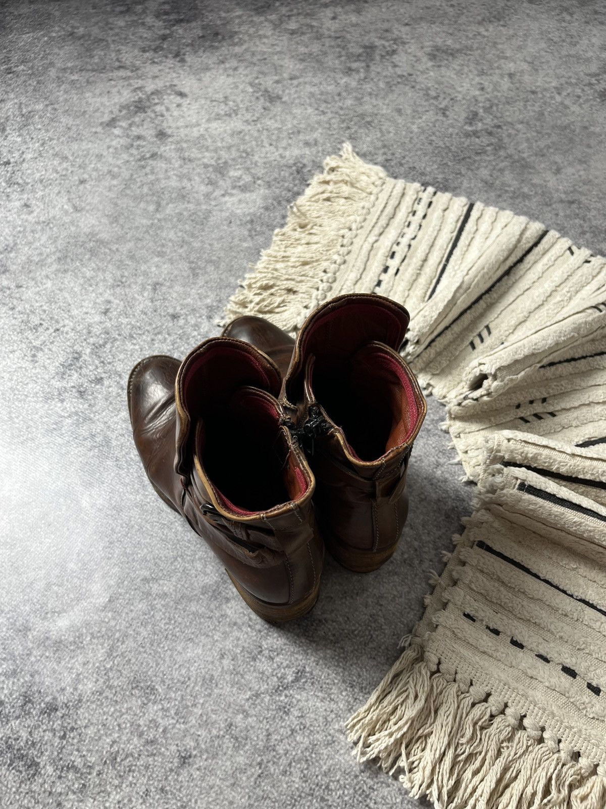 A.S.98 🔥RARE A.S.98 Airsteps Ankle Leather Vintage Western Boots Size US 7 / IT 37 - 7 Thumbnail