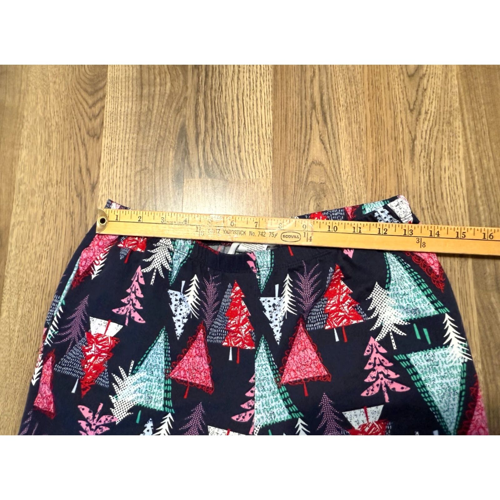 Vintage Joyspun Set Shirt Pants PJ Christmas Holiday Sleepwear Small Blue Tree Women Regular Size S / US 4 / IT 40 - 5 Thumbnail