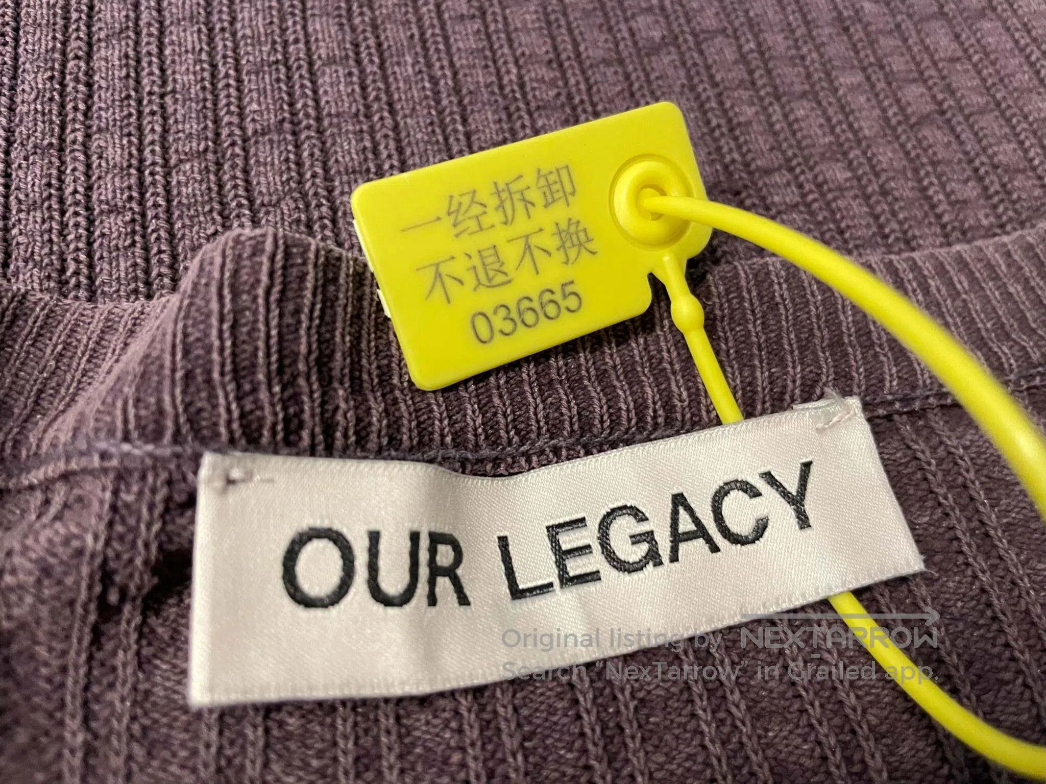 Our Legacy Our Legacy Striped Silk Blend Sweater Size US S / EU 44-46 / 1 - 5 Thumbnail