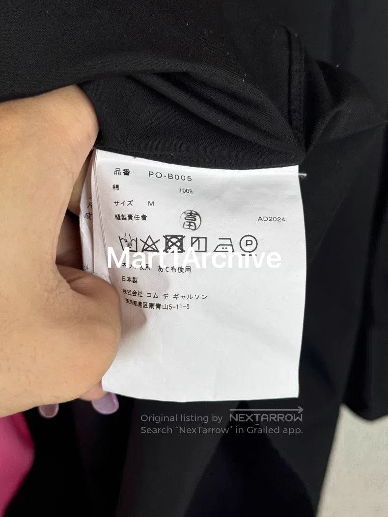 Comme des Garcons Comme Des Garcons Pink and Black Plaid Long Shirt Size M / US 6-8 / IT 42-44 - 6 Thumbnail