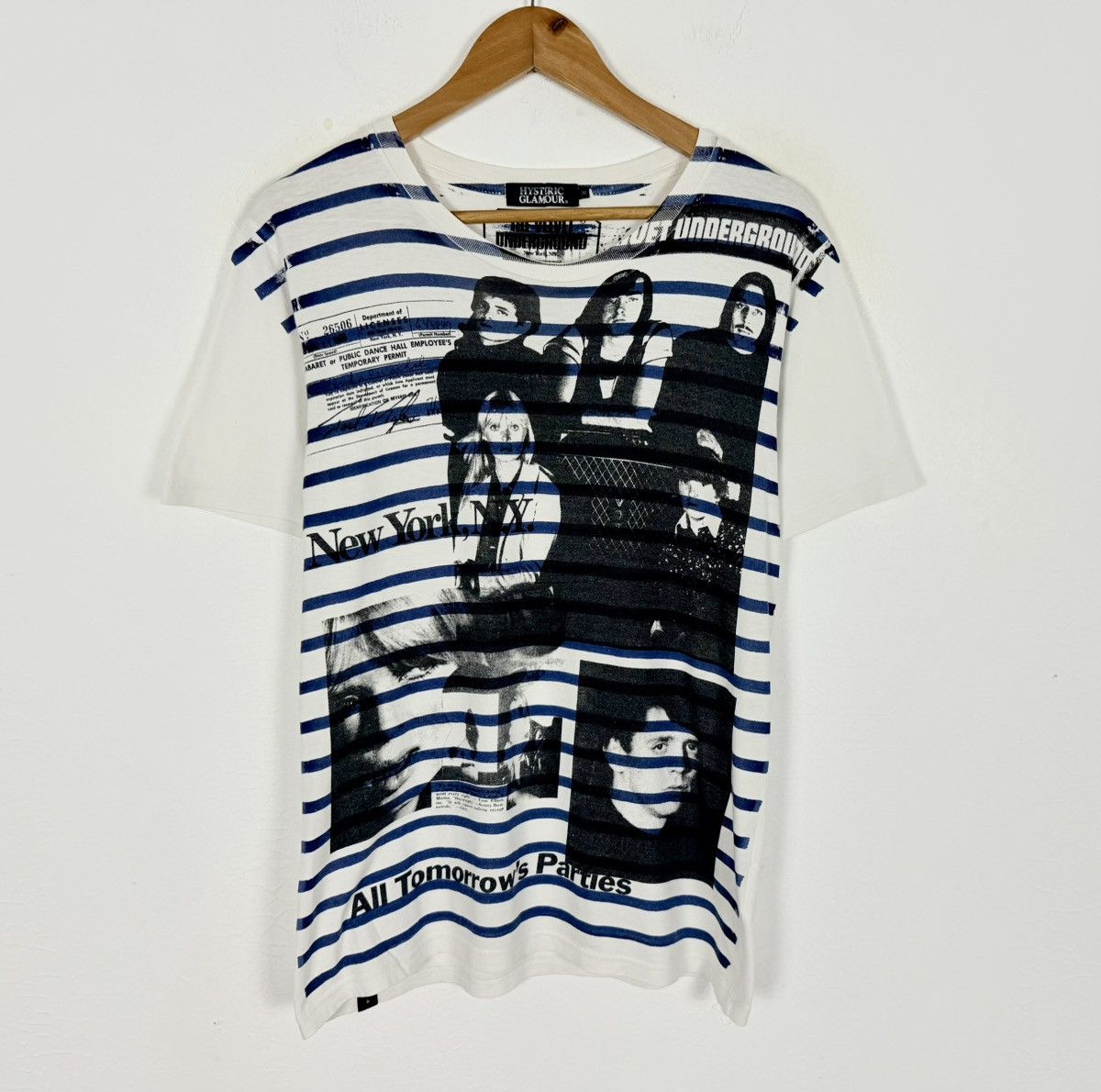 Hysteric Glamour Hysteric Glamour Velvet Underground shirt Size US M / EU 48-50 / 2 - 3 Thumbnail