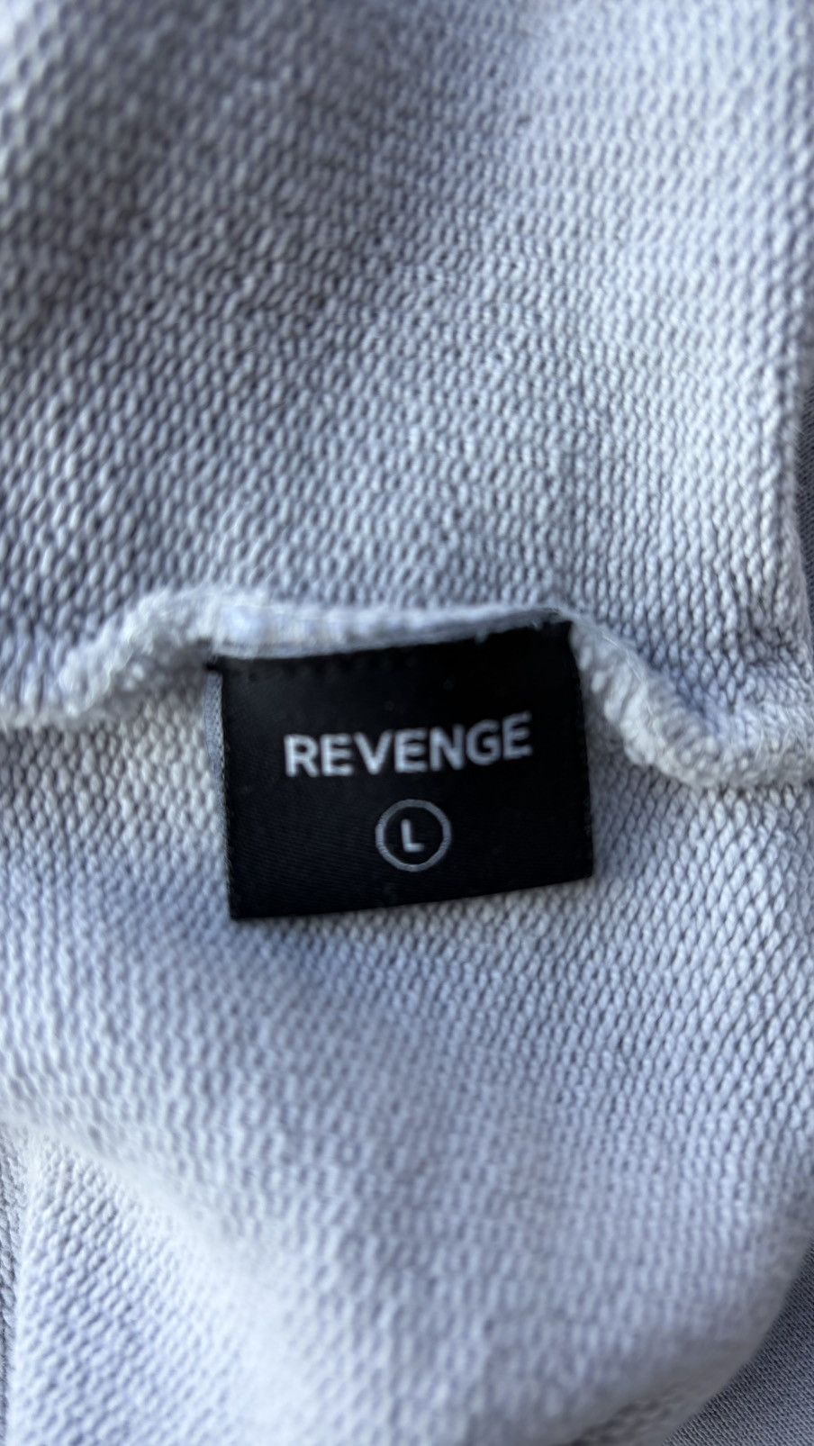 Revenge Black/ Gray Revenge Hoodie Size US M / EU 48-50 / 2 - 4 Thumbnail