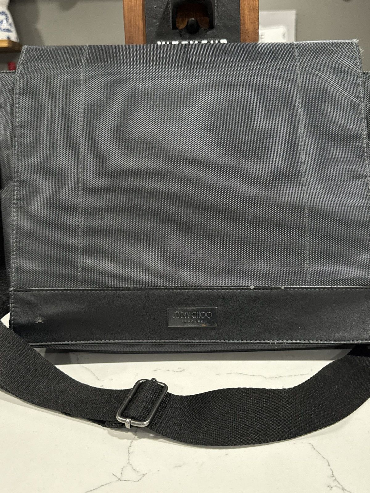 Jimmy Choo Jimmy Choo Parfums Black Nylon Messenger Bag - GWP Promo Size ONE SIZE - 3 Thumbnail