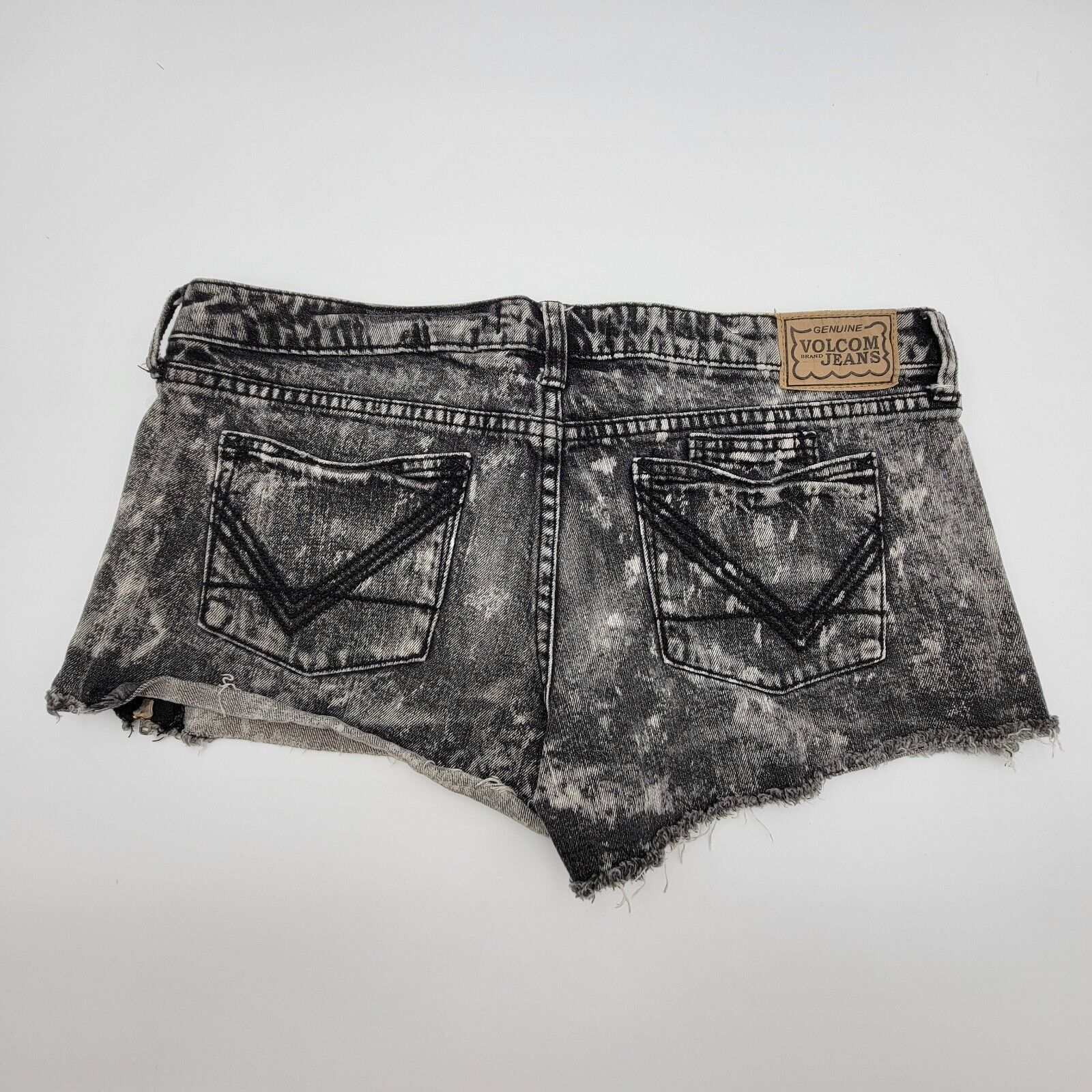 Volcom Volcom Jeans Womens Short Size 11 gray Size 24" / US 00 / IT 34 - 2 Thumbnail
