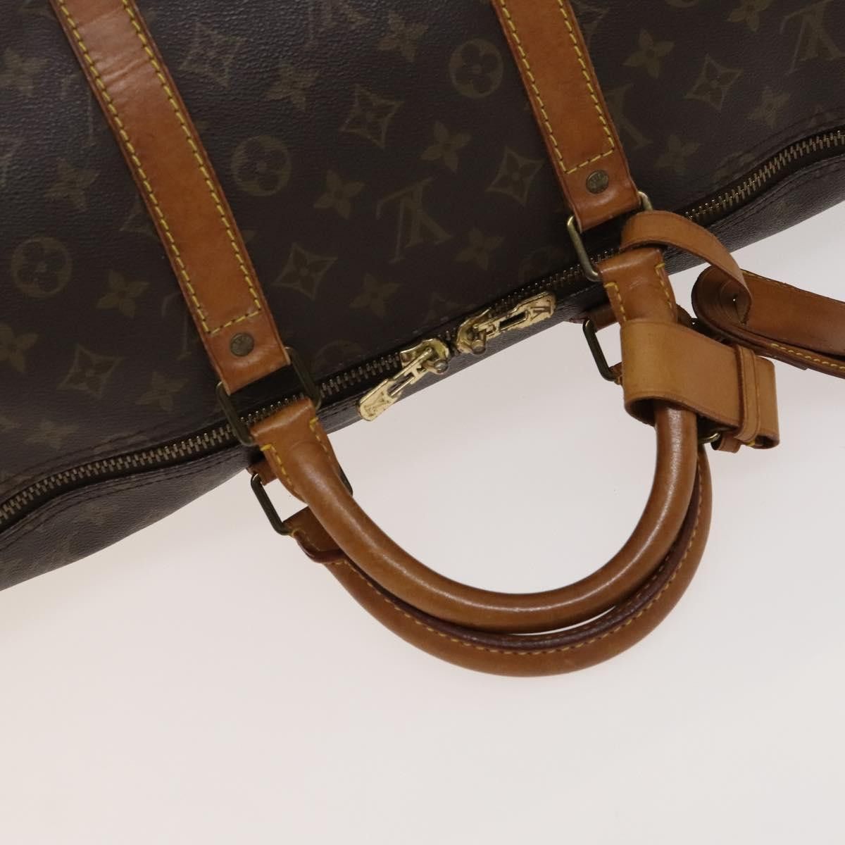 Louis Vuitton LOUIS VUITTON Monogram Keepall 55 Boston Bag M41424 Size ONE SIZE - 7 Thumbnail