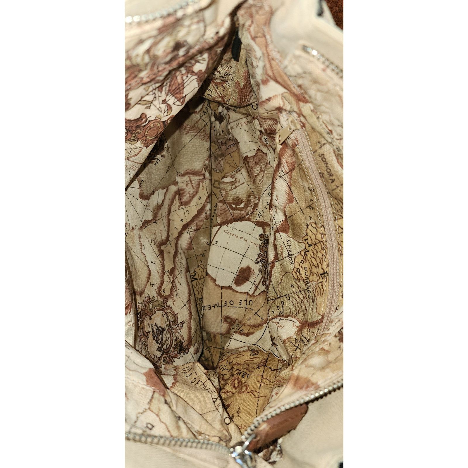 Fossil Fossil Unisex canvas leather messenger bag. Size ONE SIZE - 3 Thumbnail