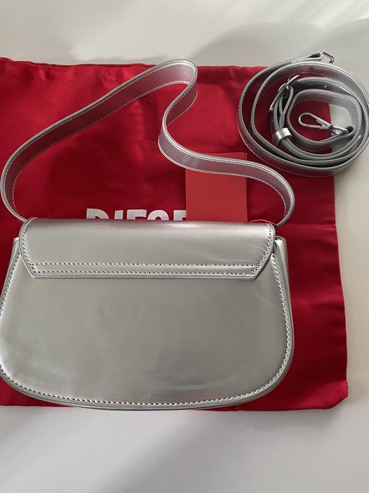Diesel DIESEL 1DR ICONIC SHOULDER BAG IN MIRROR LEATHER Grailed