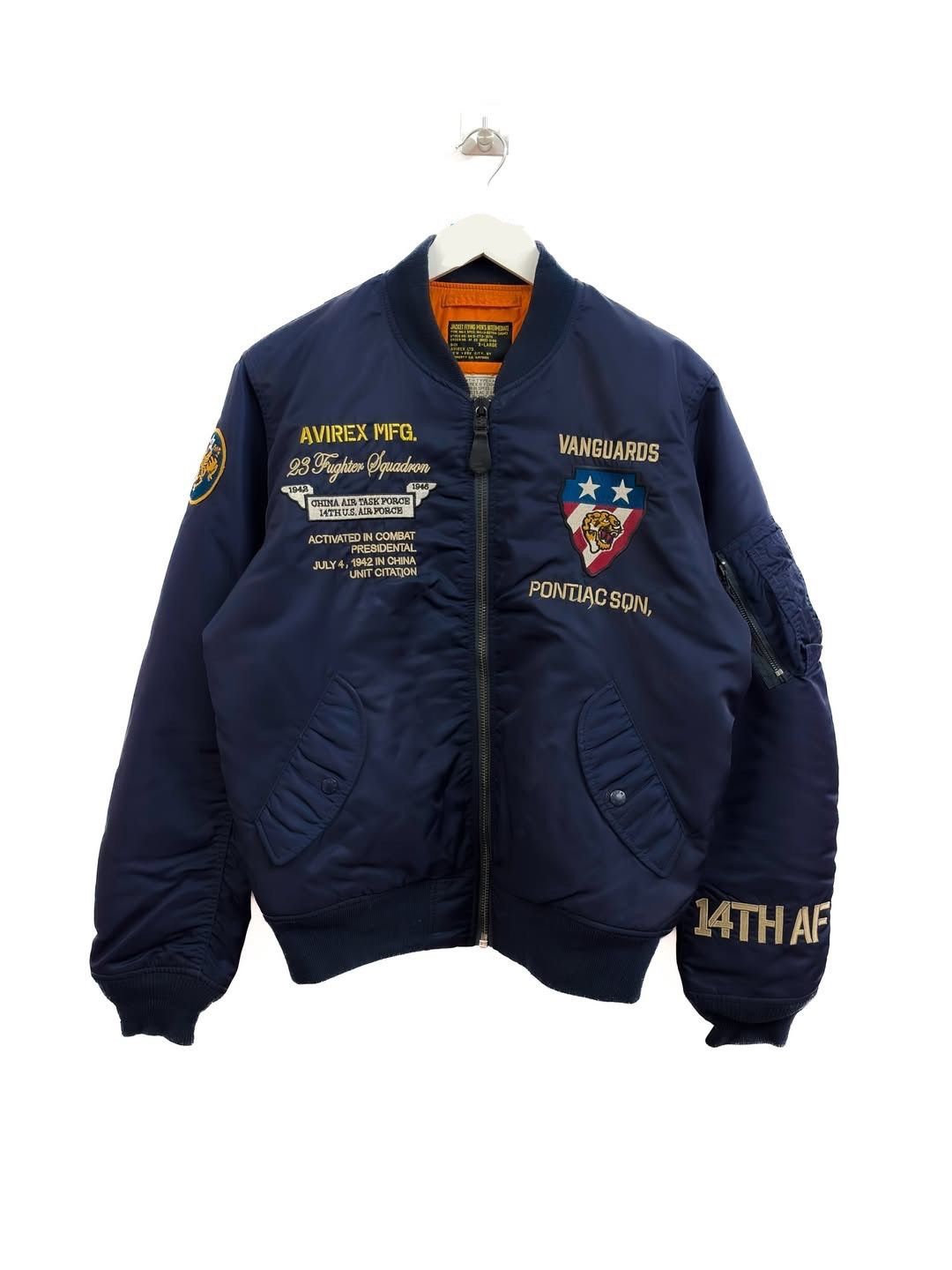 Avirex Vintage Avirex MA-1 Flight Jacket USAF Style 14th AF Size US S / EU 44-46 / 1 - 2 Thumbnail