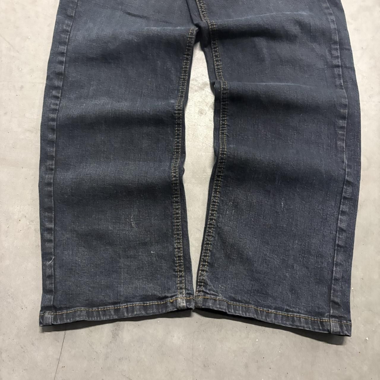 Vintage Crazy Vintage Y2K/2000s Tall Dark Wash Denim Jeans! Size US 34 / EU 50 - 3 Thumbnail