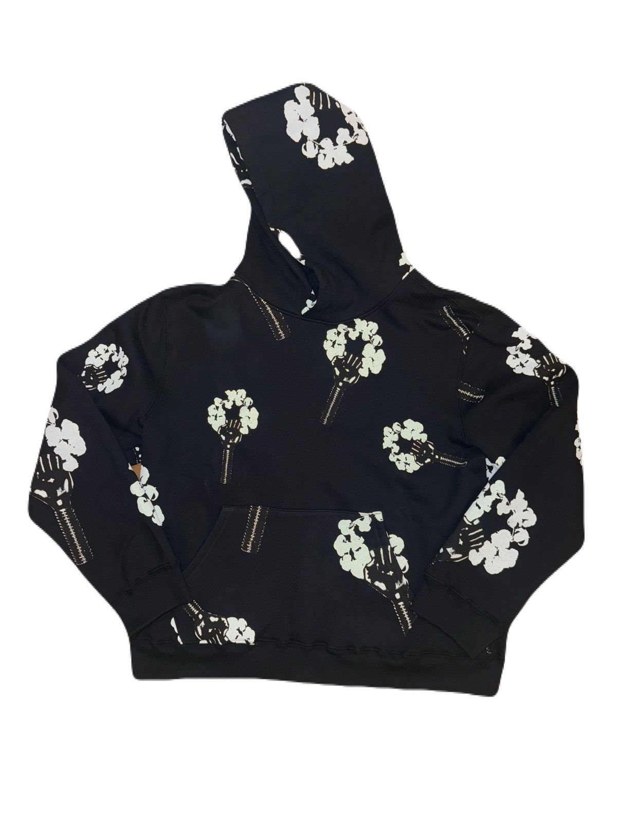 DENIM TEARS DENIM TEARS x HARDIES Tears First Wreath Hoodie - SIZE XL Size US XL / EU 56 / 4 - 1 Thumbnail