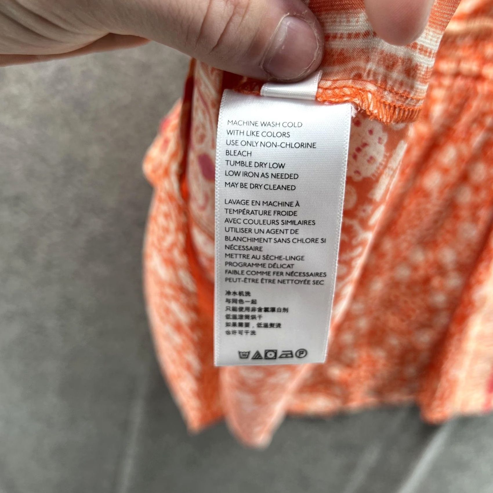 Free People Free People Dress Womens Small Orange Floral Halter Mini Sundress Boho Belted Size S / US 4 / IT 40 - 7 Thumbnail