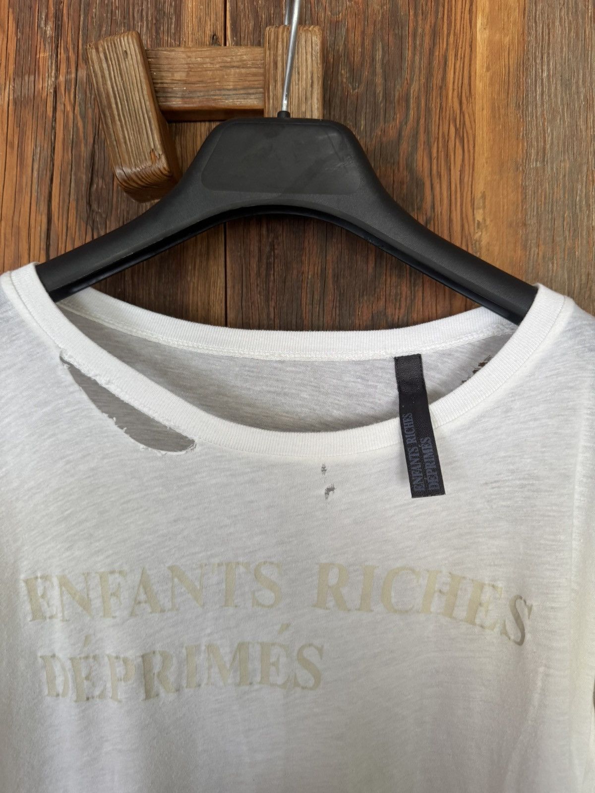 Enfants Riches Deprimes Enfants Riches Deprimes logo shirt - size xl Size US XL / EU 56 / 4 - 2 Thumbnail