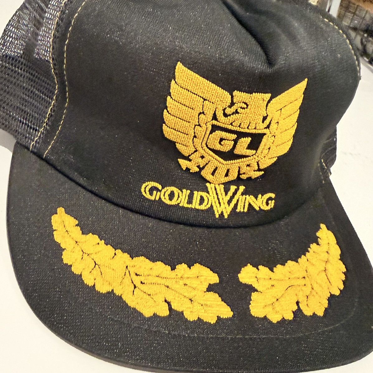 Honda Vintage Honda Goldwing Motorcycle Scrambled Eggs SnapBack Size ONE SIZE - 2 Thumbnail