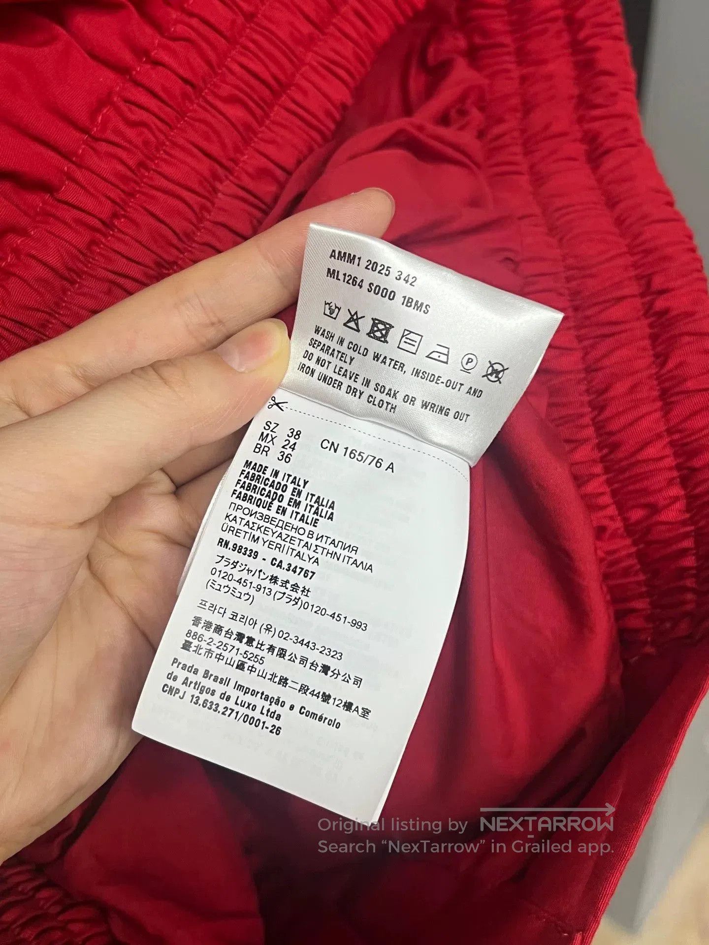 Miu Miu trendy red jacket from Miu Miu. Size M / US 6-8 / IT 42-44 - 5 Thumbnail