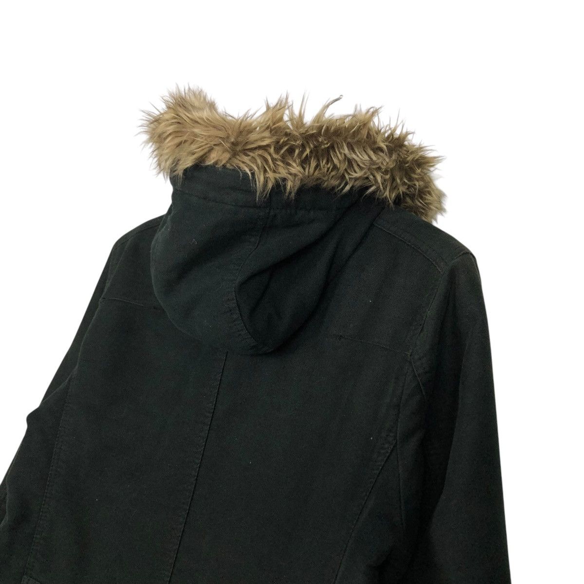 Issey Miyake 🔥VINTAGE BIKER JACKET HIDEAWAYS NICOLE MINK FUR HOODIE Size US M / EU 48-50 / 2 - 12 Thumbnail