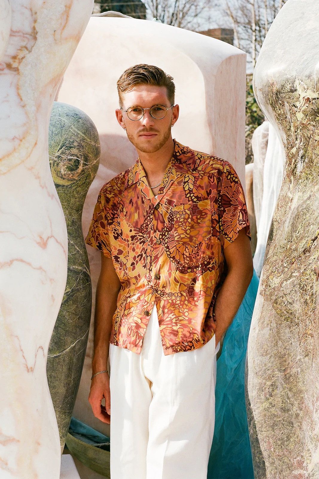Scott Fraser Collection Scott Fraser Collection Sundown Acid Hawaiian Shirt Size US XL / EU 56 / 4 - 2 Thumbnail