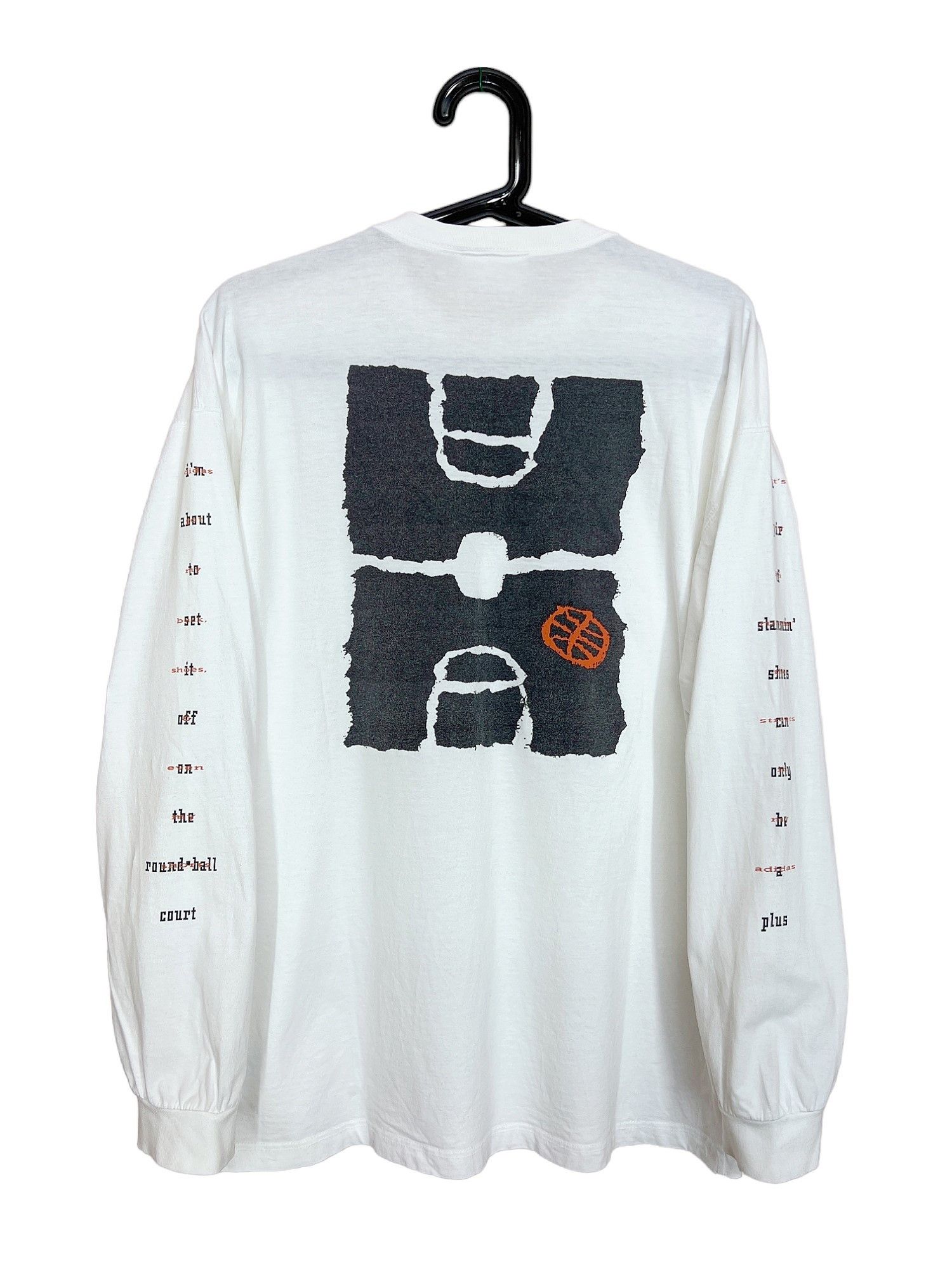 Adidas × NBA × Vintage Vintage Adidas Streetball T-Shirt Long Sleeve Size US M / EU 48-50 / 2 - 13 Thumbnail