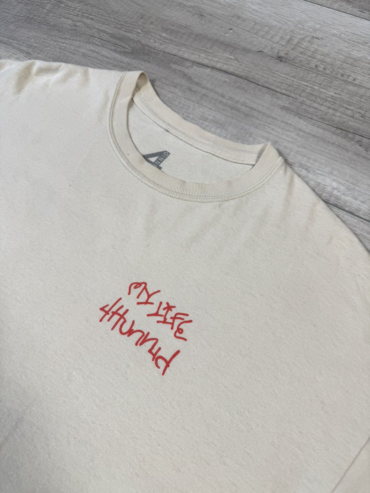 4HUNNID 4 HUNNID Good Sex No Stress One Boo No Ex Small Circle Tee Size US XL / EU 56 / 4 - 3 Thumbnail
