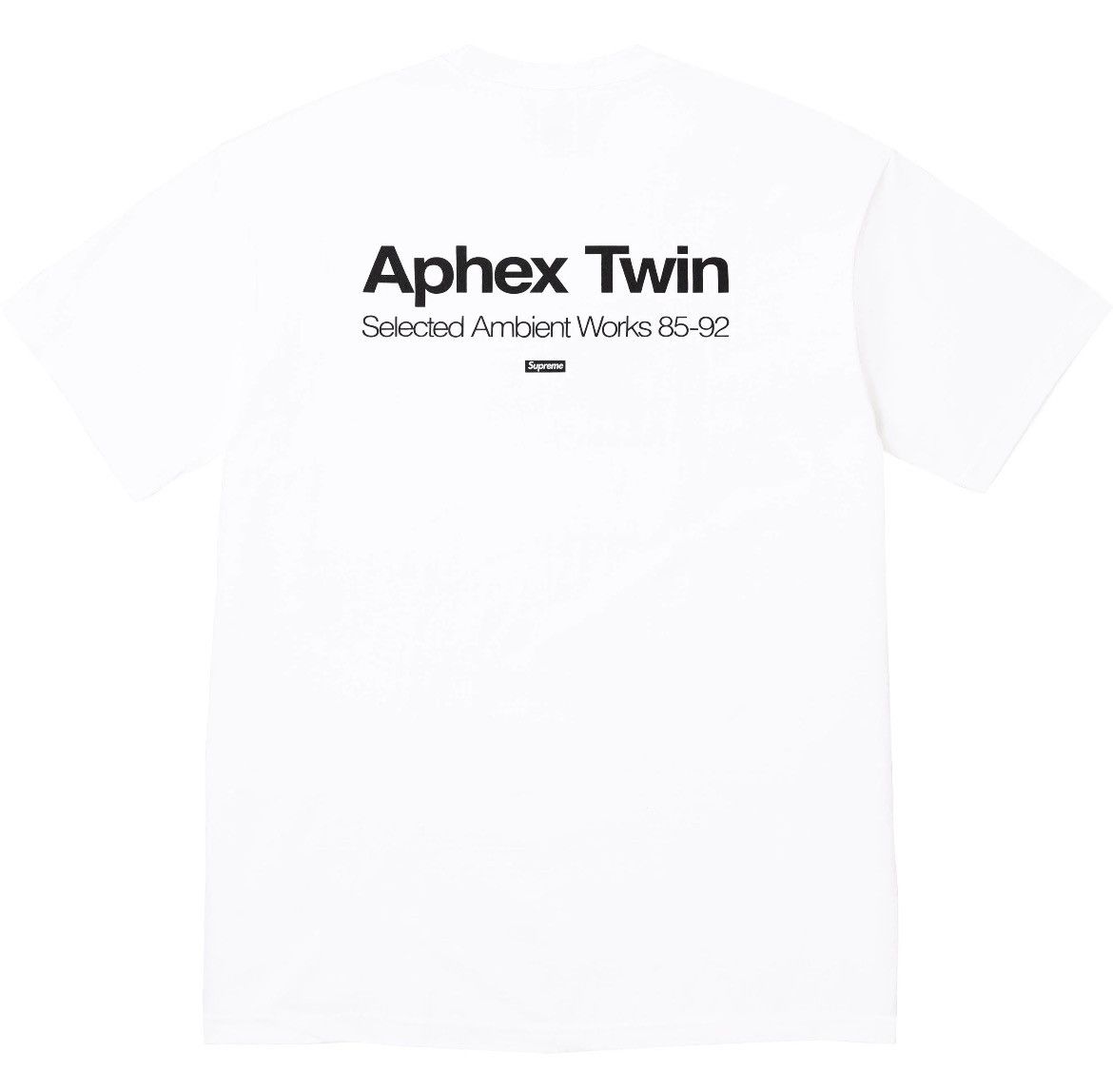 Supreme Supreme Aphex Twin Ambient Works Tee White XL SS25 Size US XL / EU 56 / 4 - 2 Thumbnail