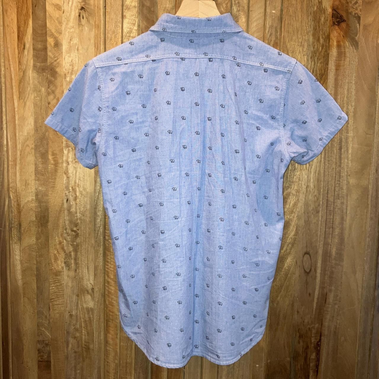 Kapital Kapital Short Sleeve Denim Button Elephants Shirt Size US S / EU 44-46 / 1 - 3 Thumbnail