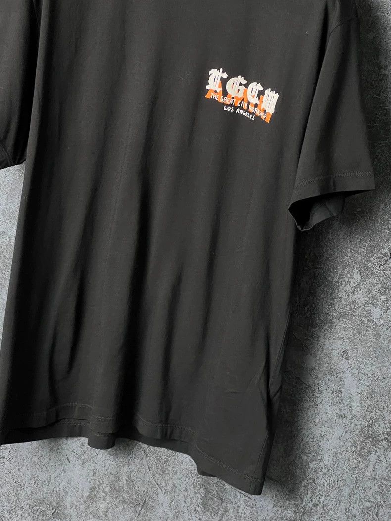 Amiri Black Letter Printed Cotton T-Shirt