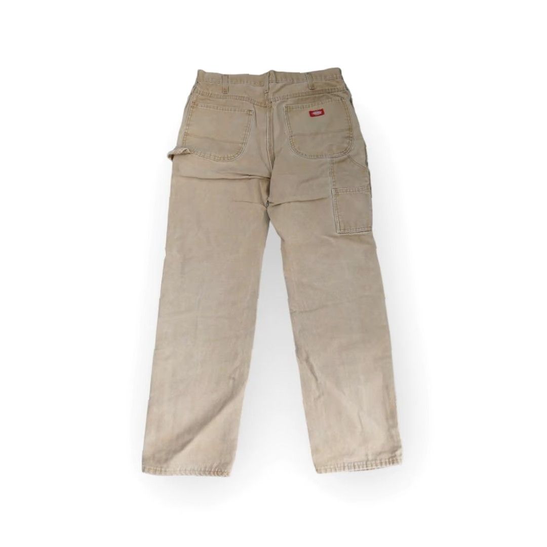 Dickies VINTAGE Dickies Tan Beige Duck Work Pants Mens Size US 34 / EU 50 - 2 Thumbnail