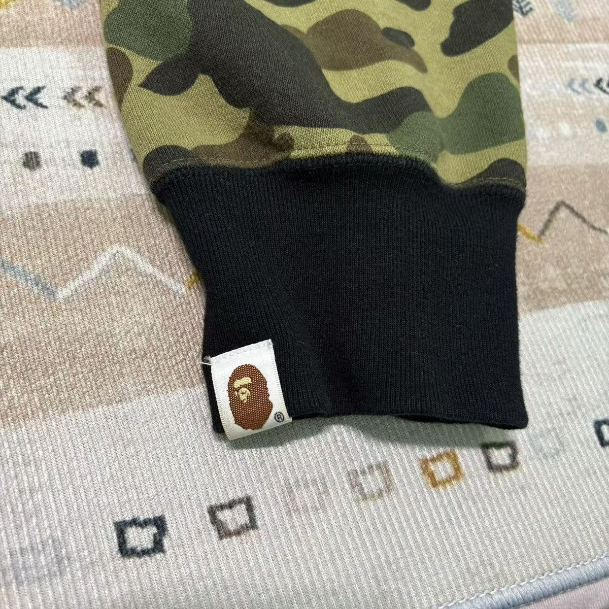 Bape 1ST CAMO SHARK FULL ZIP HOODIE Size US XL / EU 56 / 4 - 4 Thumbnail