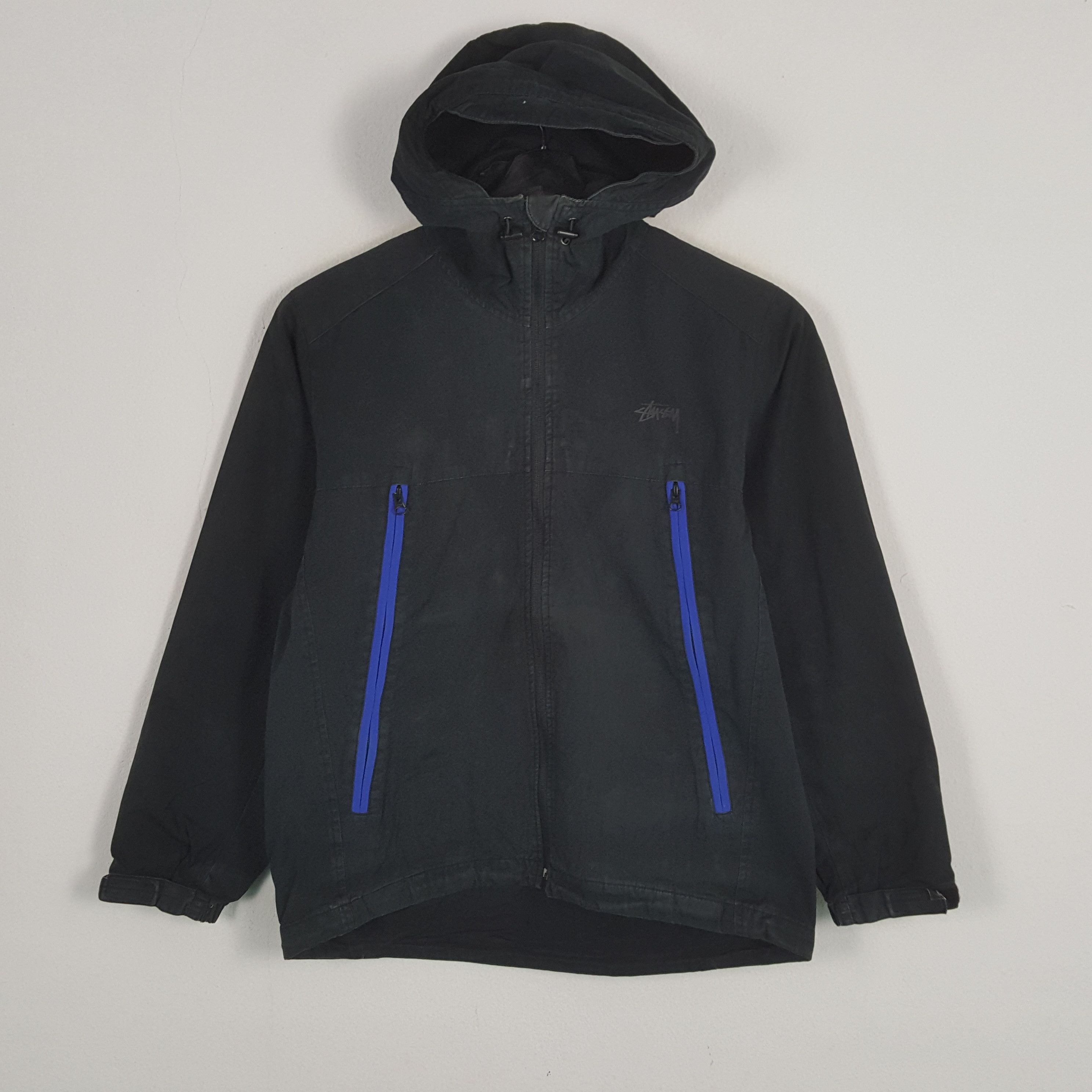 Stussy × Vintage STUSSY Streetwear Custom Art Logo Style Jacket Size US M / EU 48-50 / 2 - 3 Thumbnail